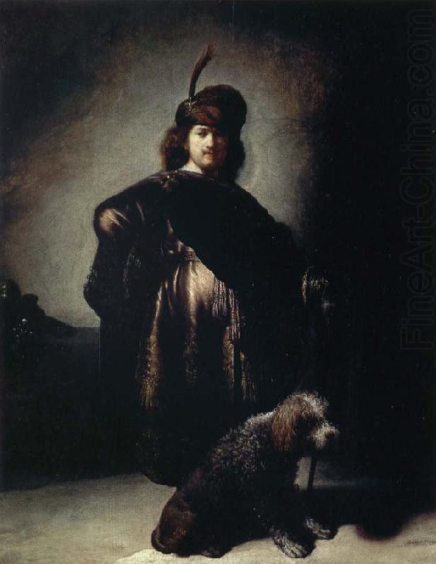 Self-Portrait in Oriental Costume, REMBRANDT Harmenszoon van Rijn